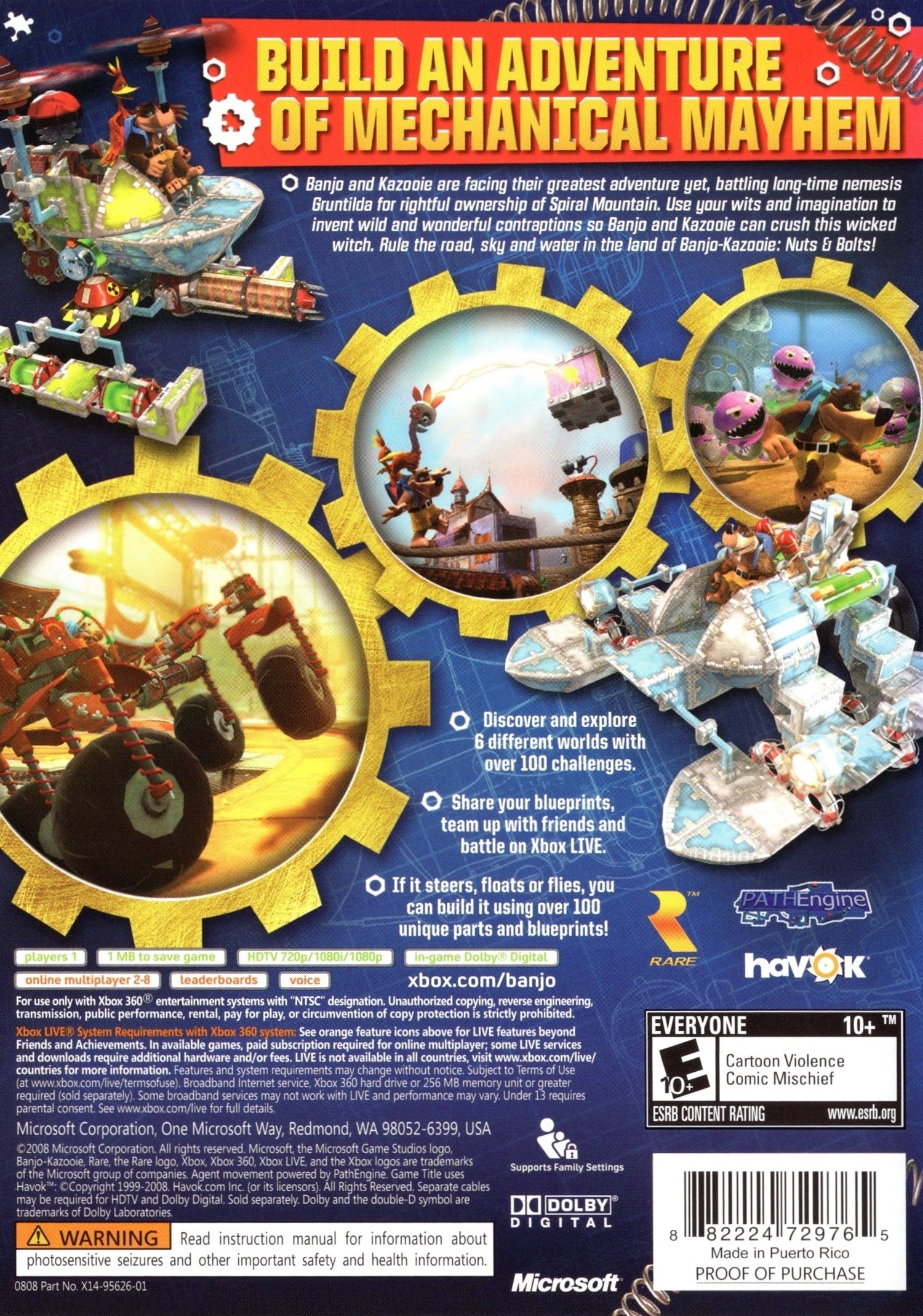 Banjo-Kazooie Nuts & Bolts - Xbox 360