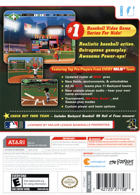 Backyard Baseball '10 - Wii