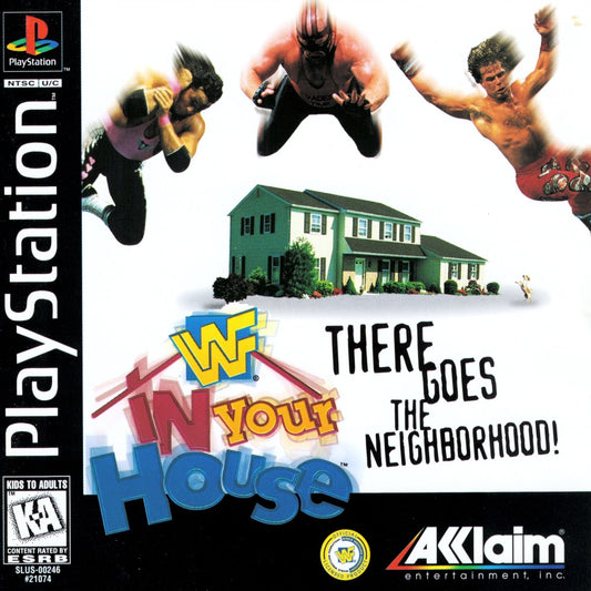 WWF In Your House - Playstation - Retro Island Gaming