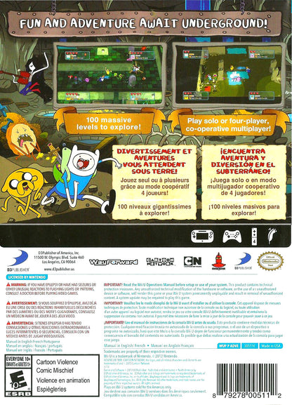 Adventure Time: Explore the Dungeon Because I Don't Know - Wii U - Retro Island Gaming