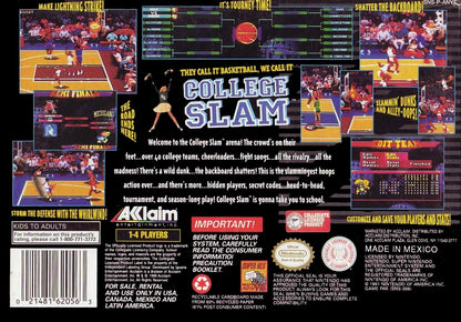 College Slam - Super Nintendo - Retro Island Gaming
