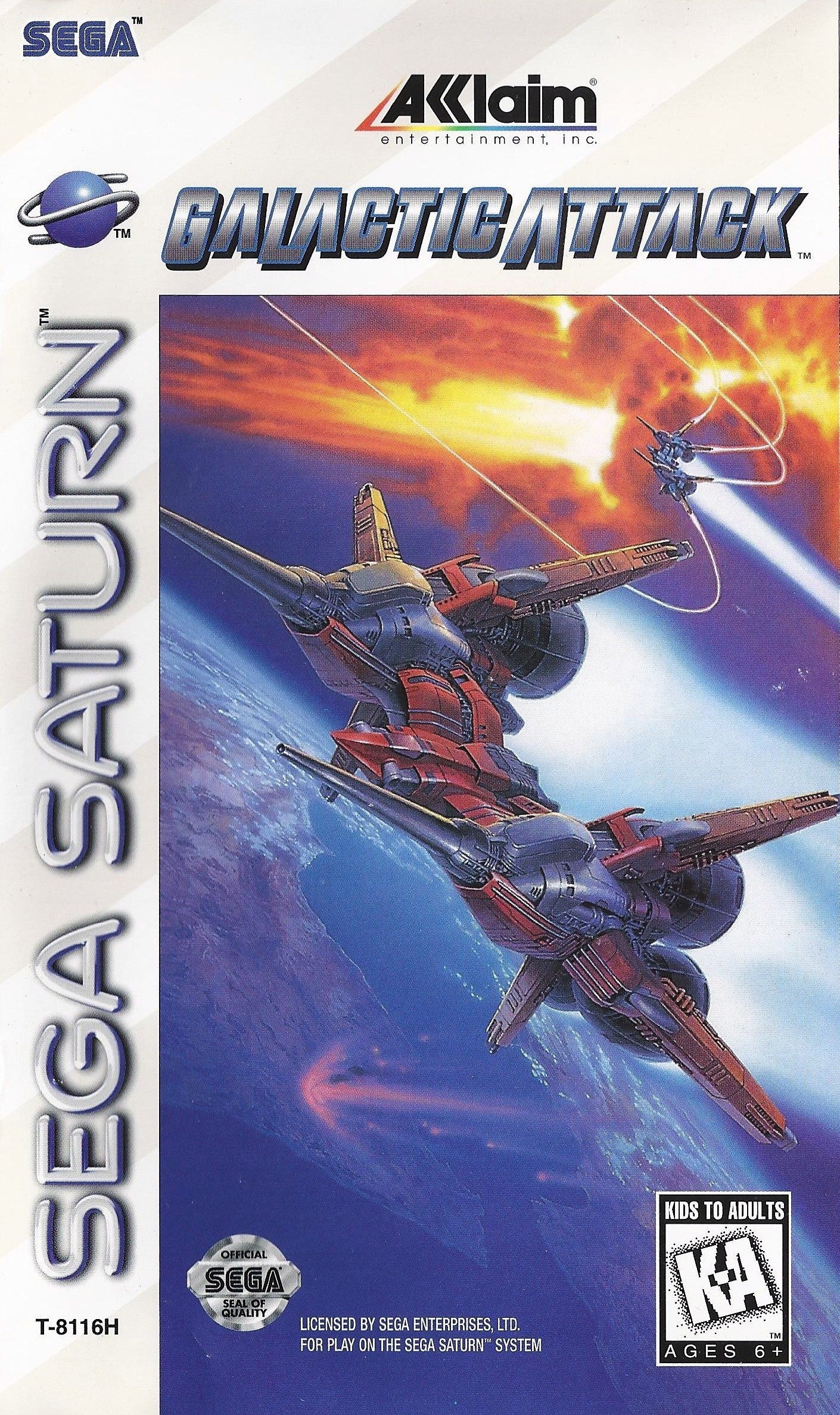 Galactic Attack - Sega Saturn
