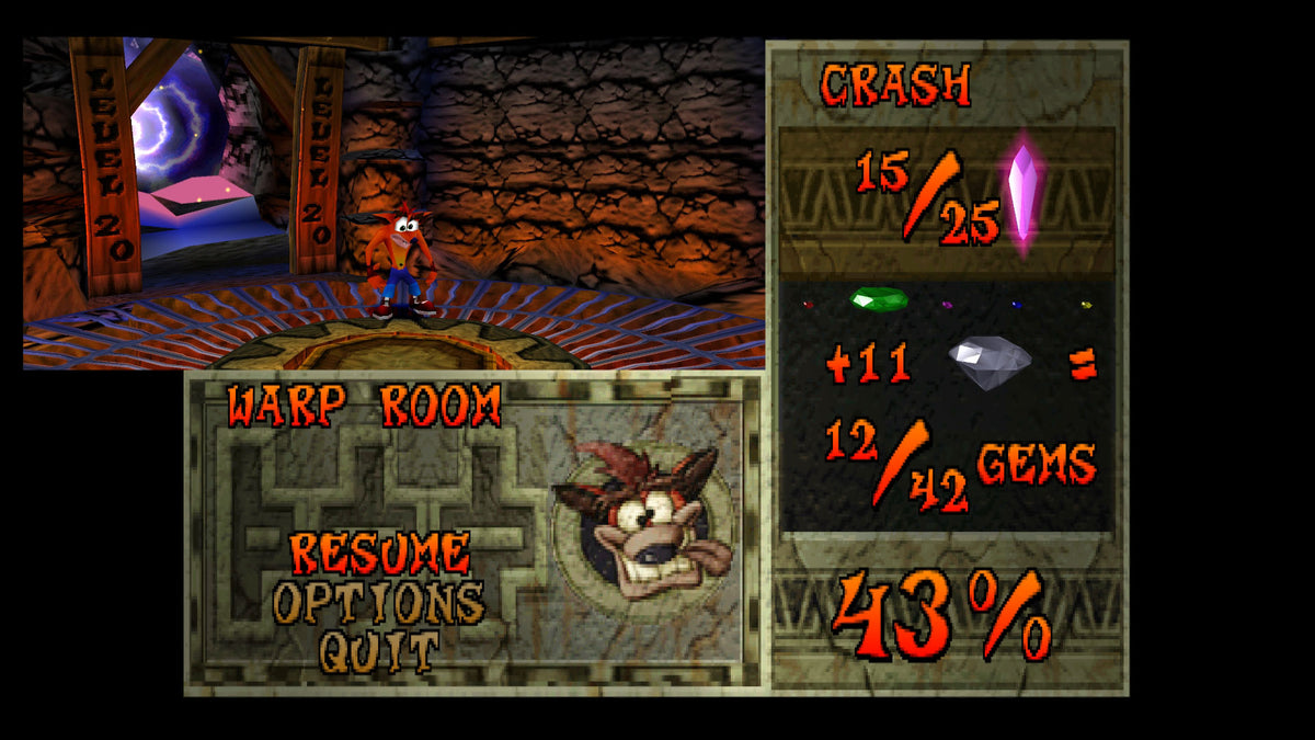 Crash Bandicoot 2 Cortex Strikes Back - Playstation - Retro Island Gaming