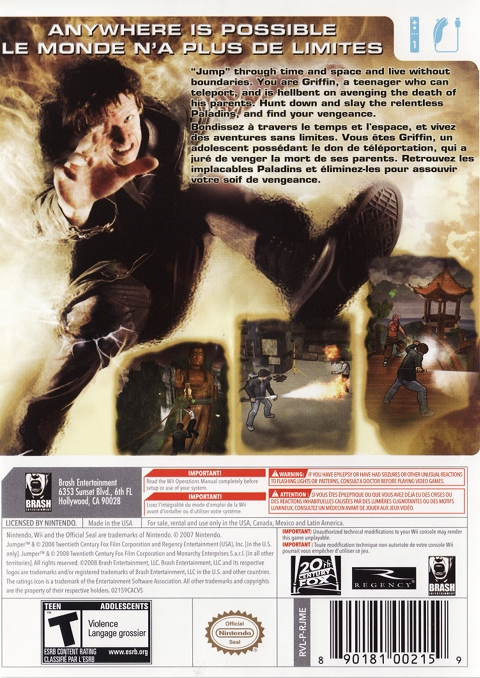 Jumper - Wii - Retro Island Gaming