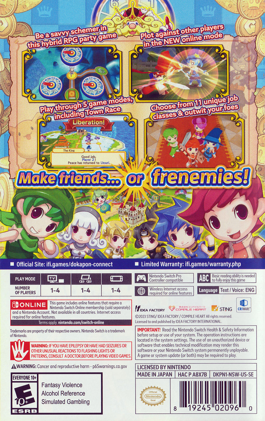 Dokapon Kingdom Connect - Nintendo Switch