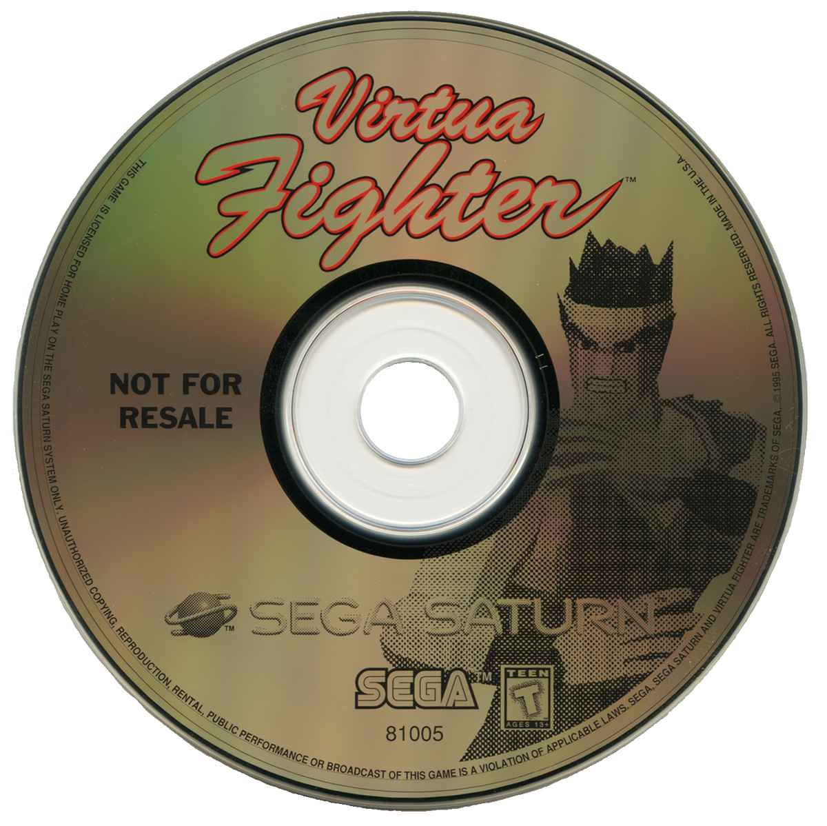 Virtua Fighter [Not For Resale] - Sega Saturn