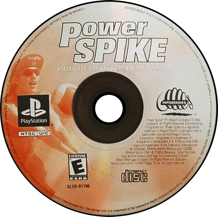 Power Spike Pro Beach Volleyball - Playstation