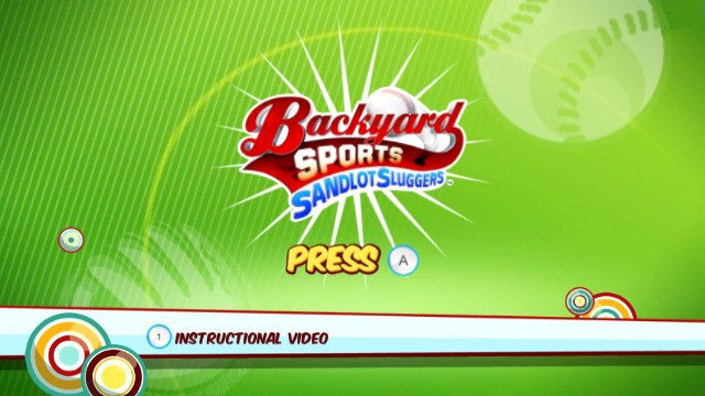 Backyard Sports: Sandlot Sluggers - Wii