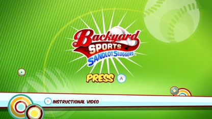 Backyard Sports: Sandlot Sluggers - Wii