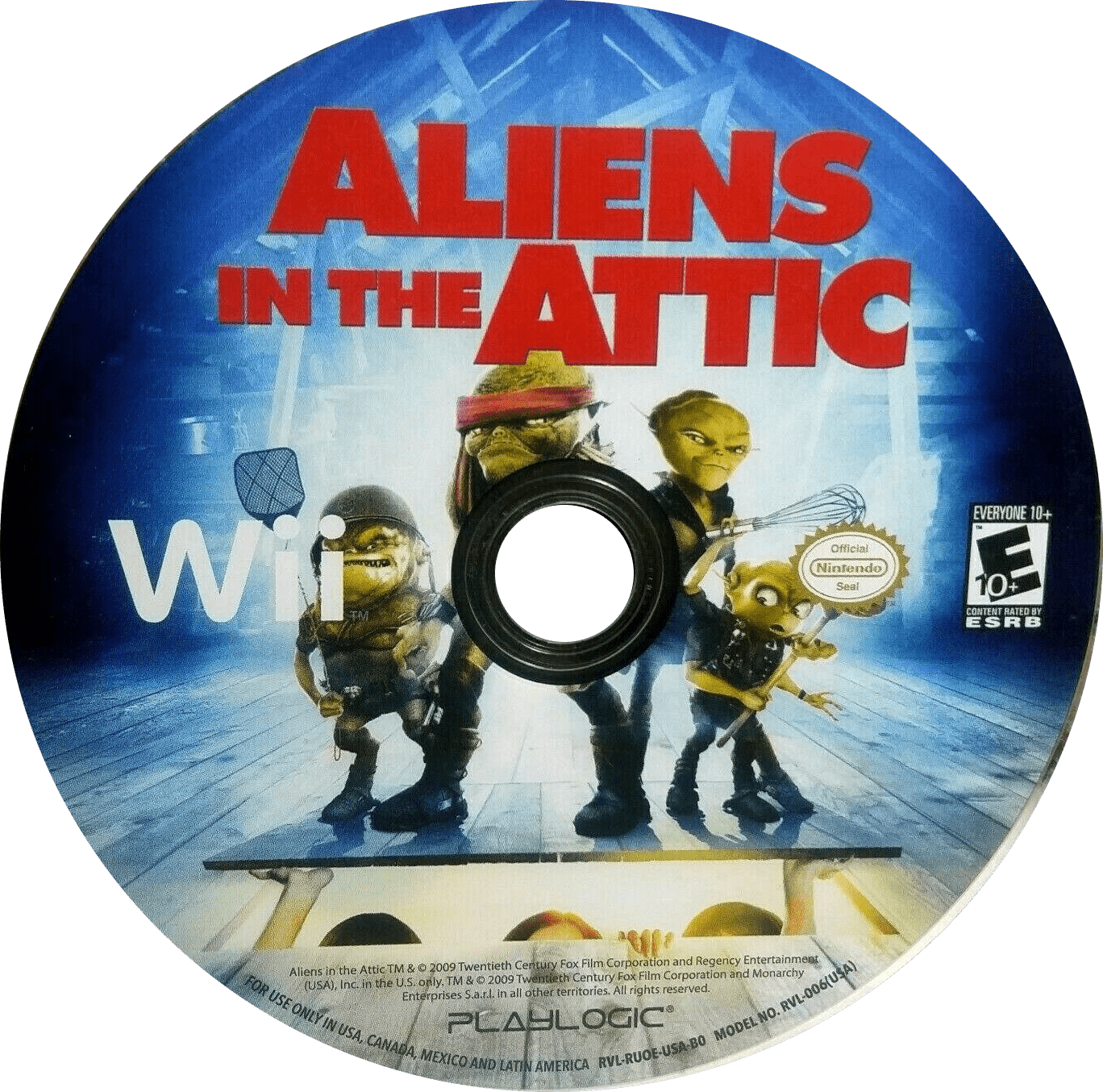 Aliens in the Attic - Wii