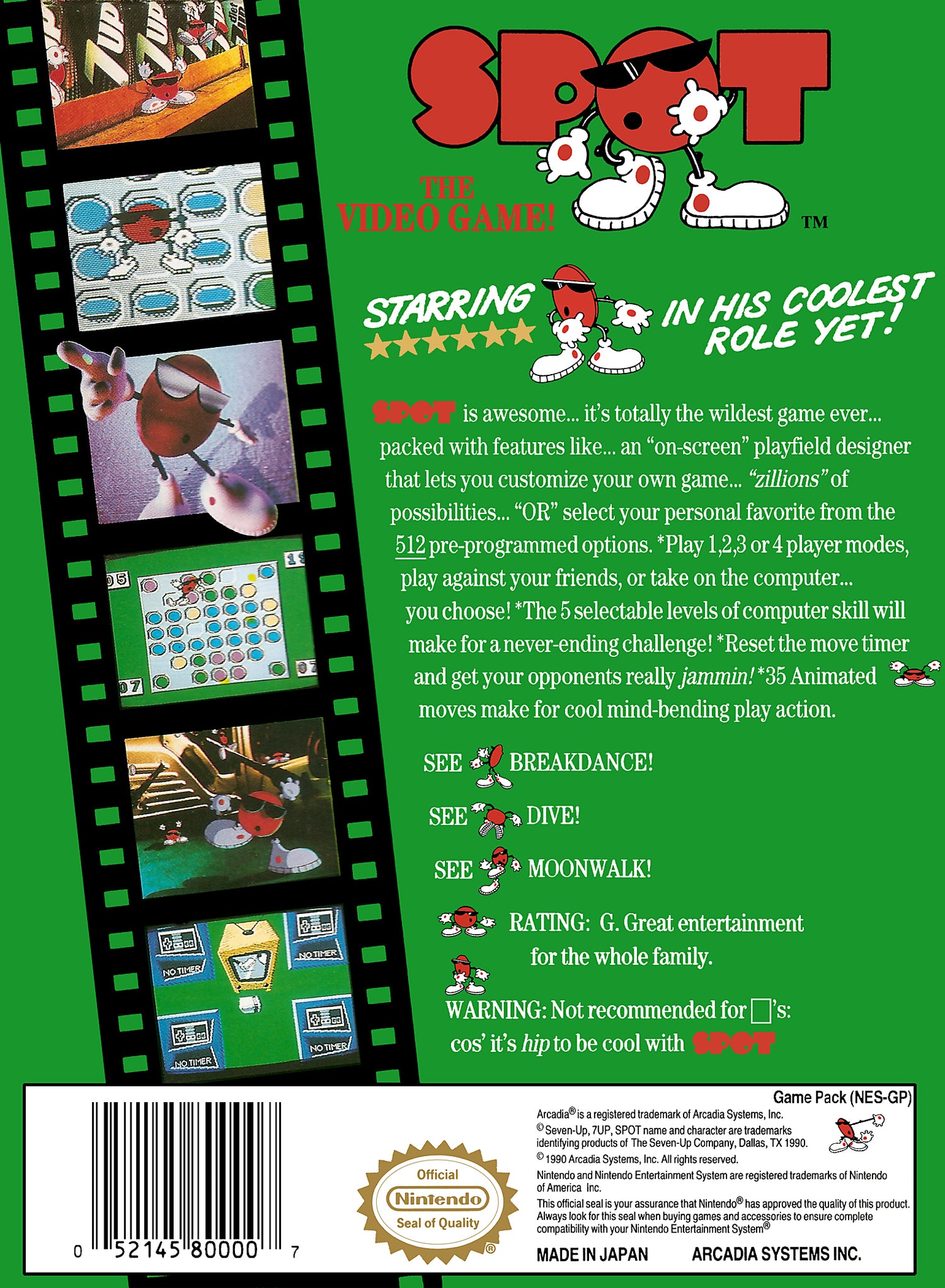 Spot: The Video Game - NES