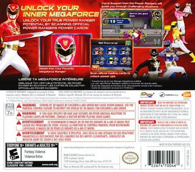 Power Rangers Megaforce - Nintendo 3DS
