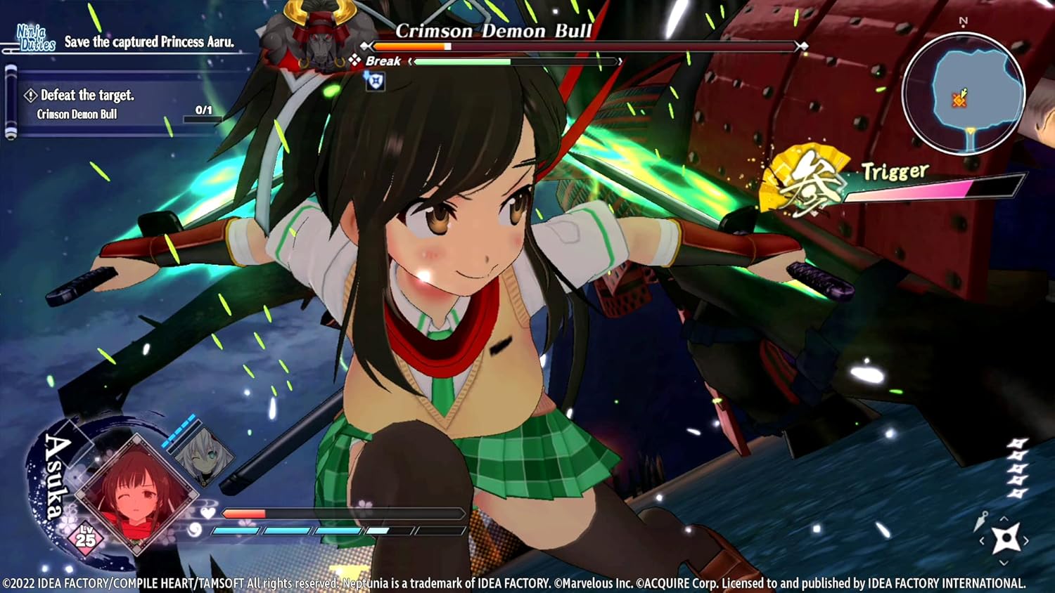 Neptunia X Senran Kagura: Ninja Wars - Nintendo Switch