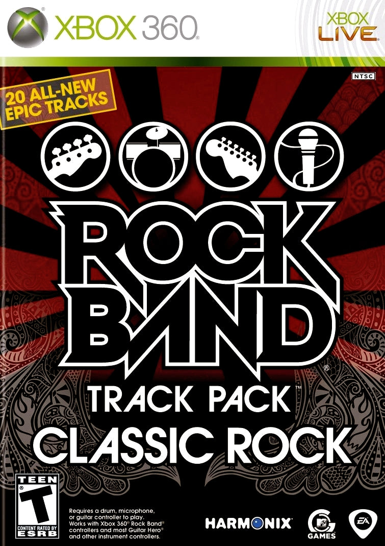 Rock Band Track Pack: Classic Rock - Xbox 360