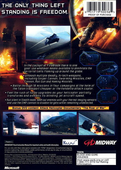 Fire Blade - Xbox