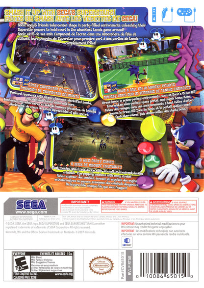 Sega Superstars Tennis - Wii