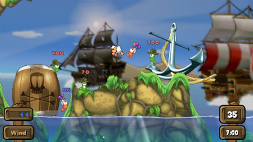 Worms Open Warfare - PSP - Retro Island Gaming