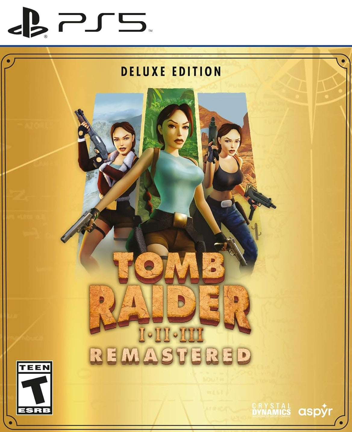 Tomb Raider I-III Remastered [Deluxe Edition] - Playstation 5