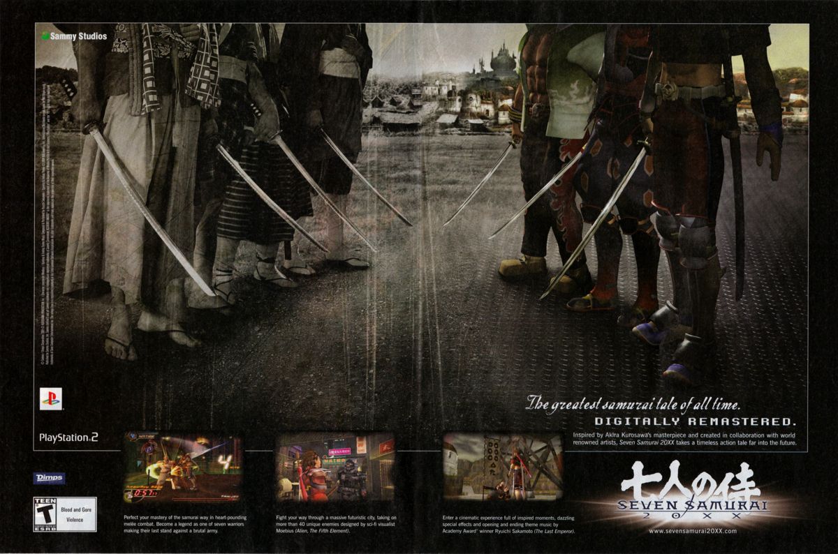 Seven Samurai - Playstation 2