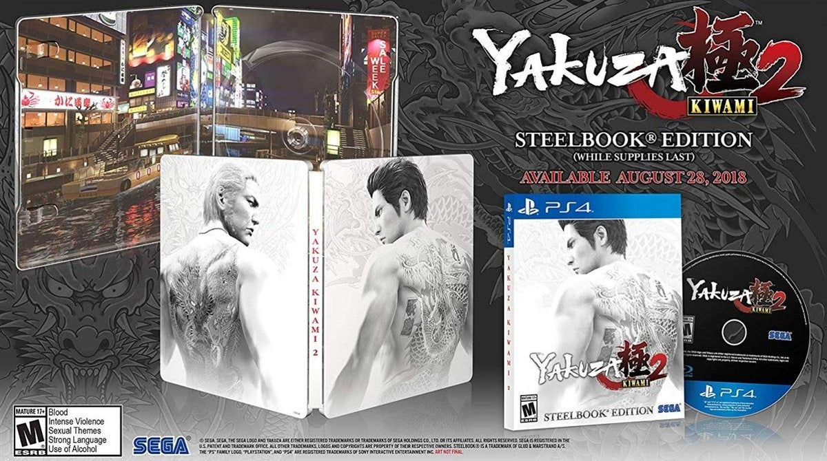 Yakuza Kiwami 2 [Steelbook Edition] - Playstation 4