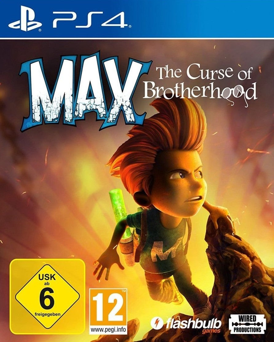 Max: The Curse of Brotherhood - PAL Playstation 4