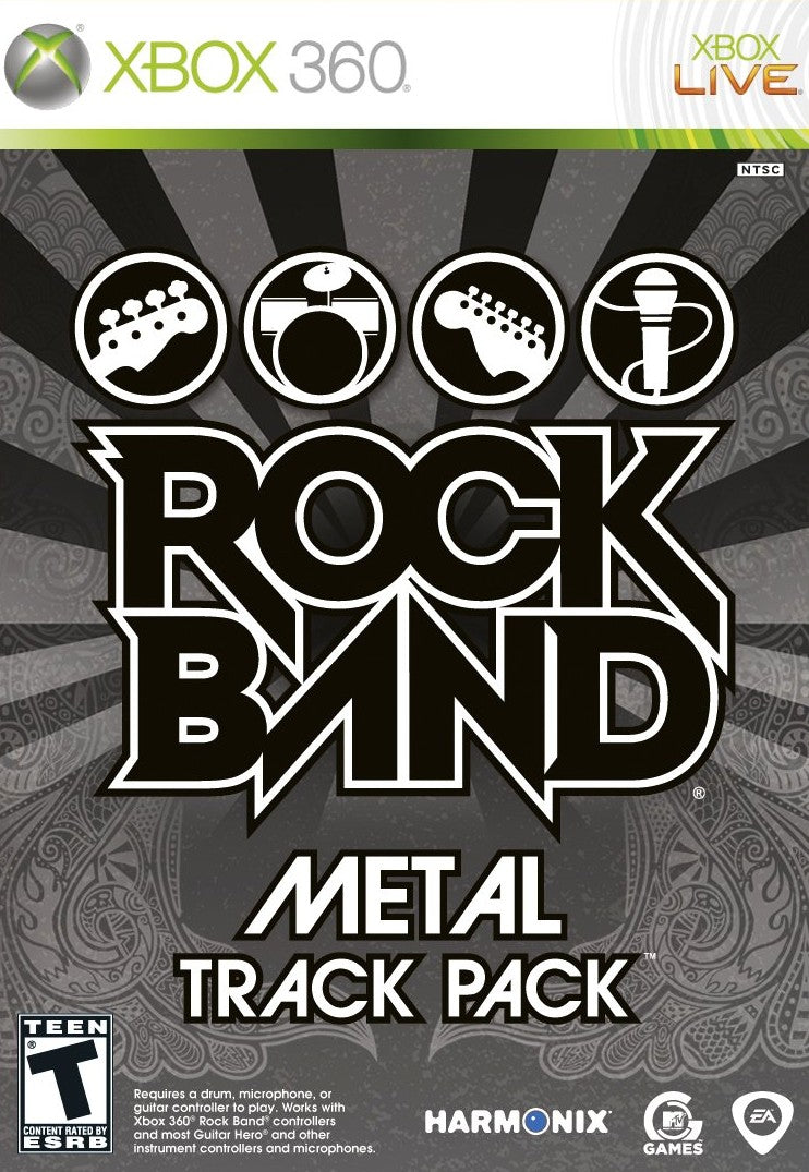 Rock Band Track Pack: Metal - Xbox 360