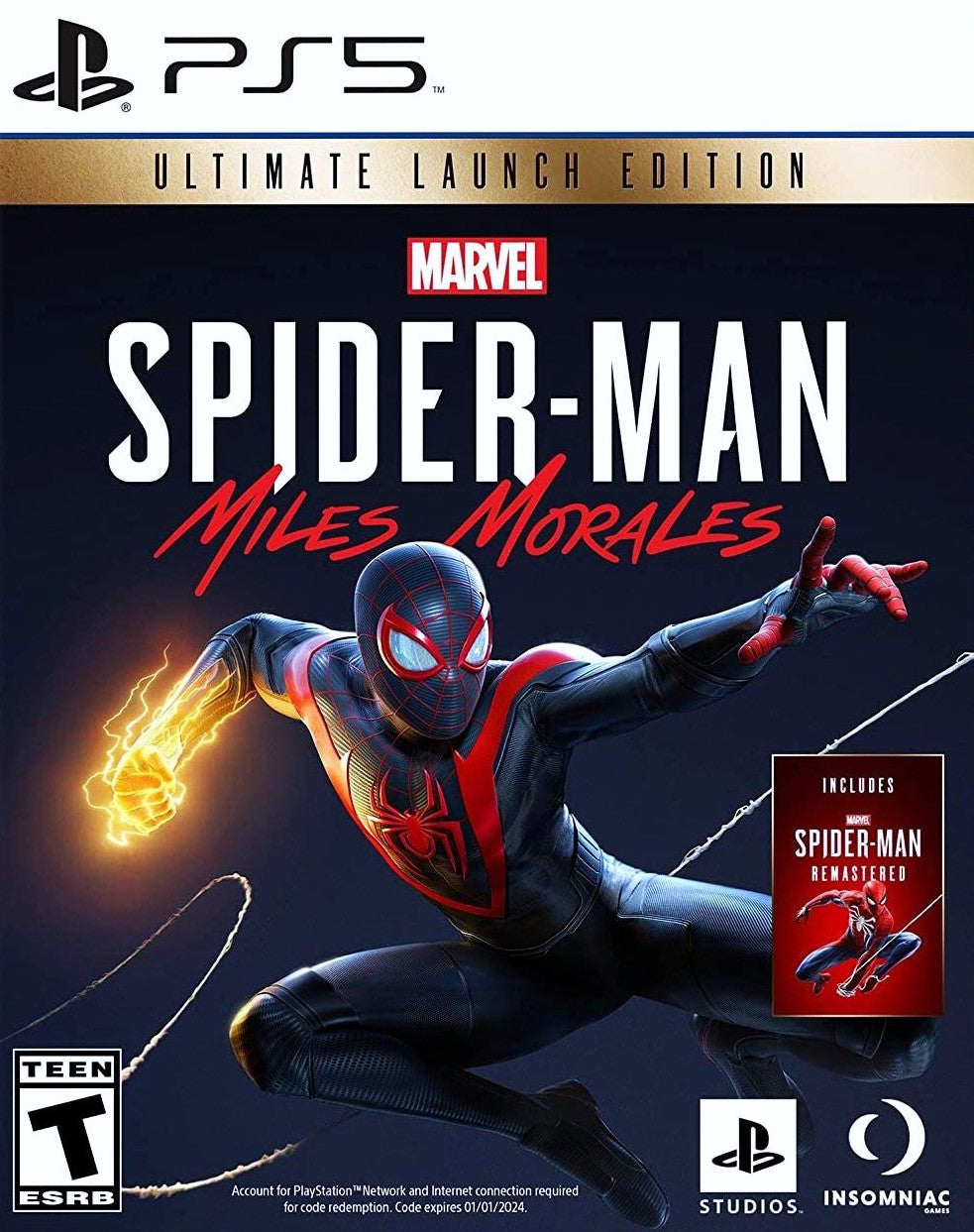 Marvel Spiderman: Miles Morales [Ultimate Launch Edition] - Playstation 5