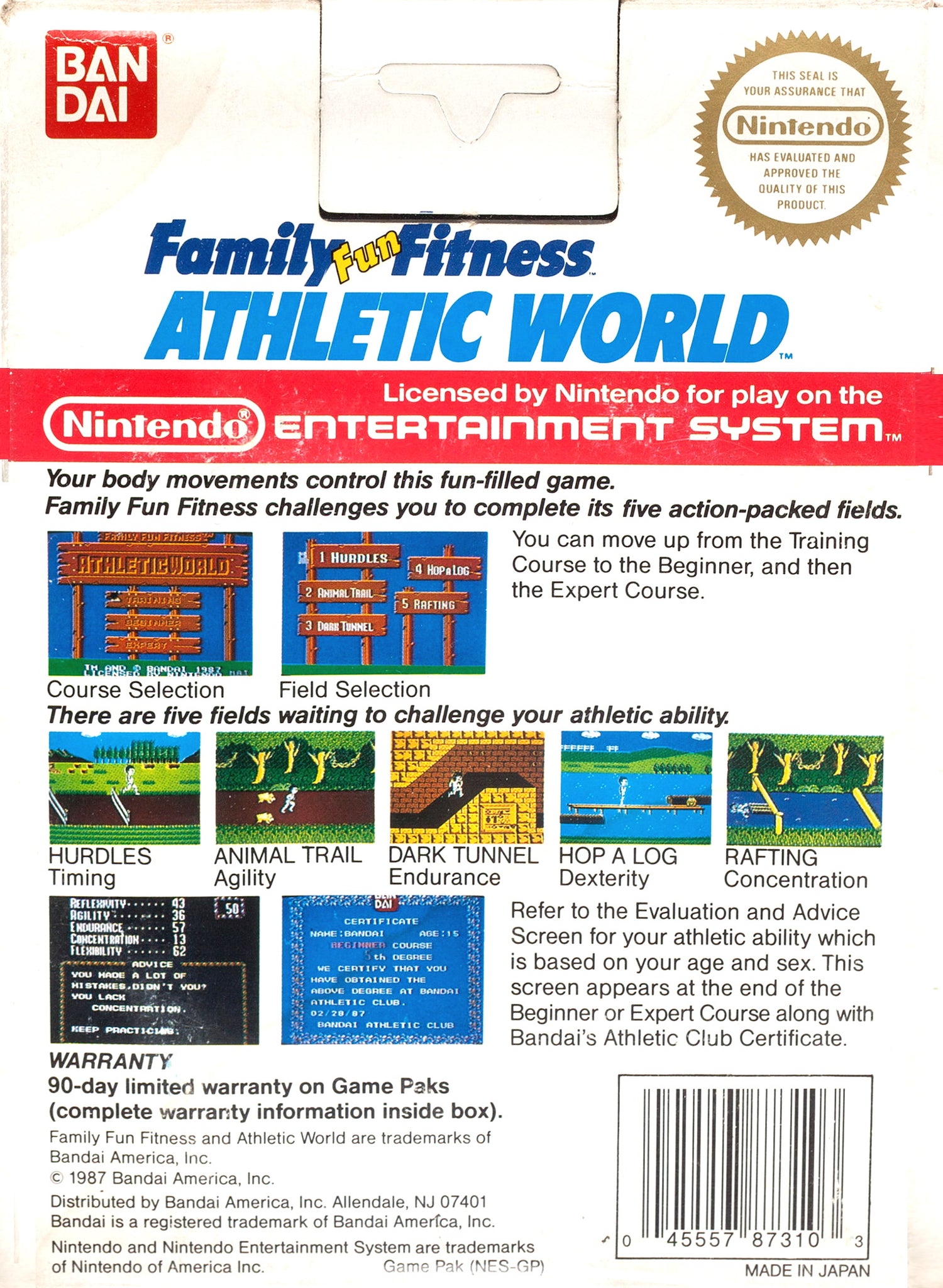 Athletic World - NES