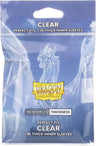 x100 Dragon Shield Perfect Fit Standard Thick Inner Sleeves (Clear) - Retro Island Gaming