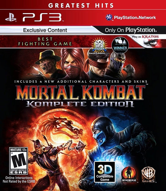 Mortal Kombat Komplete Edition [Greatest Hits] - Playstation 3 - Retro Island Gaming