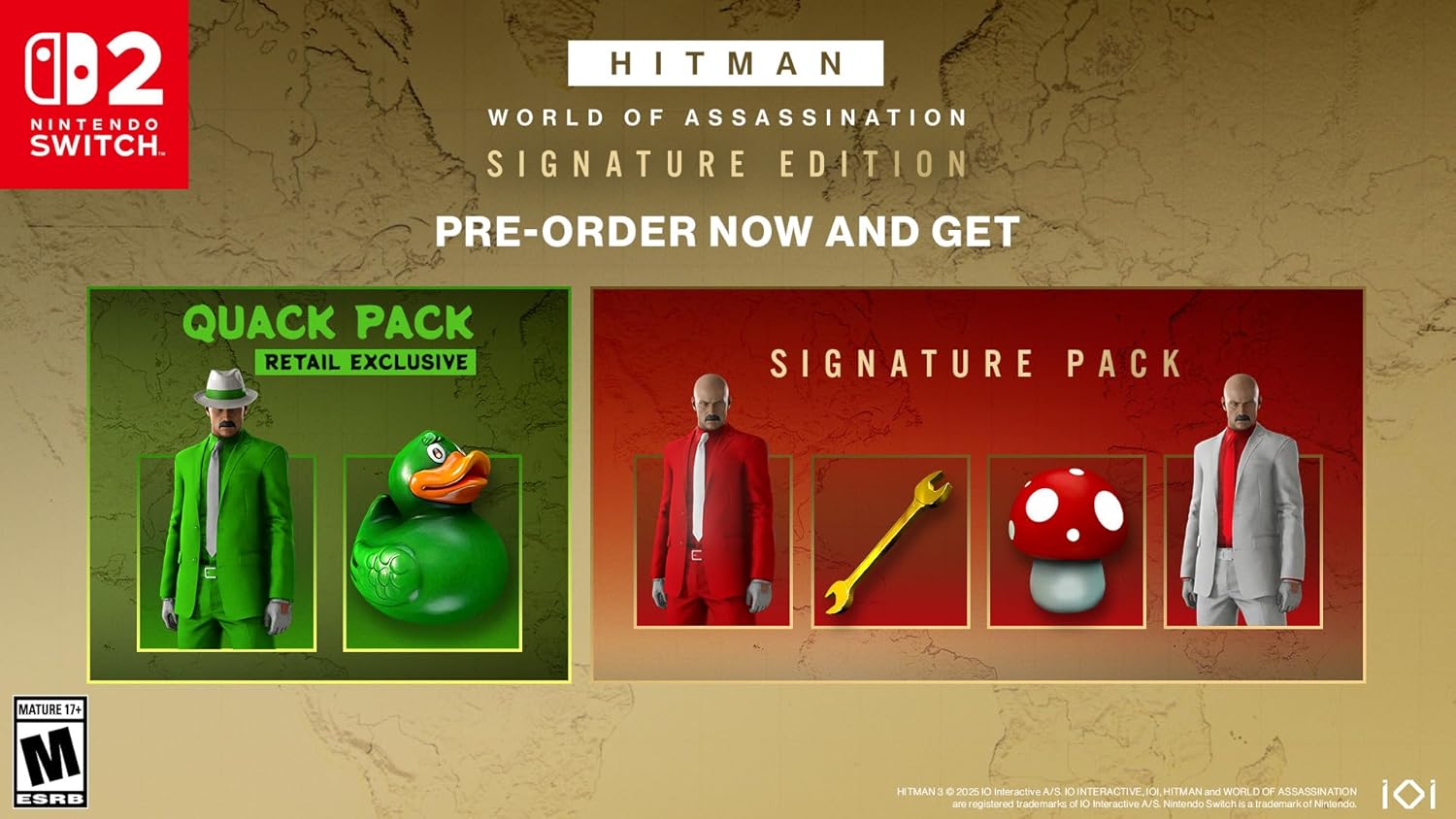 Hitman World Of Assassination: Signature Edition - Nintendo Switch 2