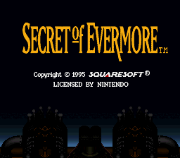 Secret of Evermore - Super Nintendo