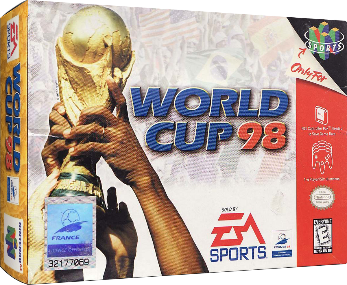 World Cup 98 - Nintendo 64 - Retro Island Gaming
