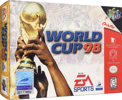 World Cup 98 - Nintendo 64 - Retro Island Gaming