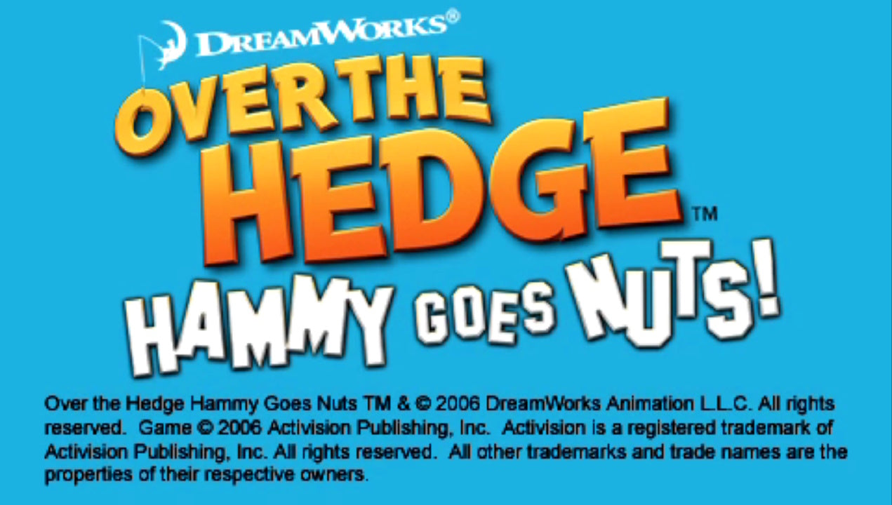 Over the Hedge Hammy Goes Nuts - PSP