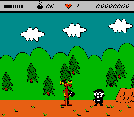The Adventures of Rocky and Bullwinkle and Friends - NES