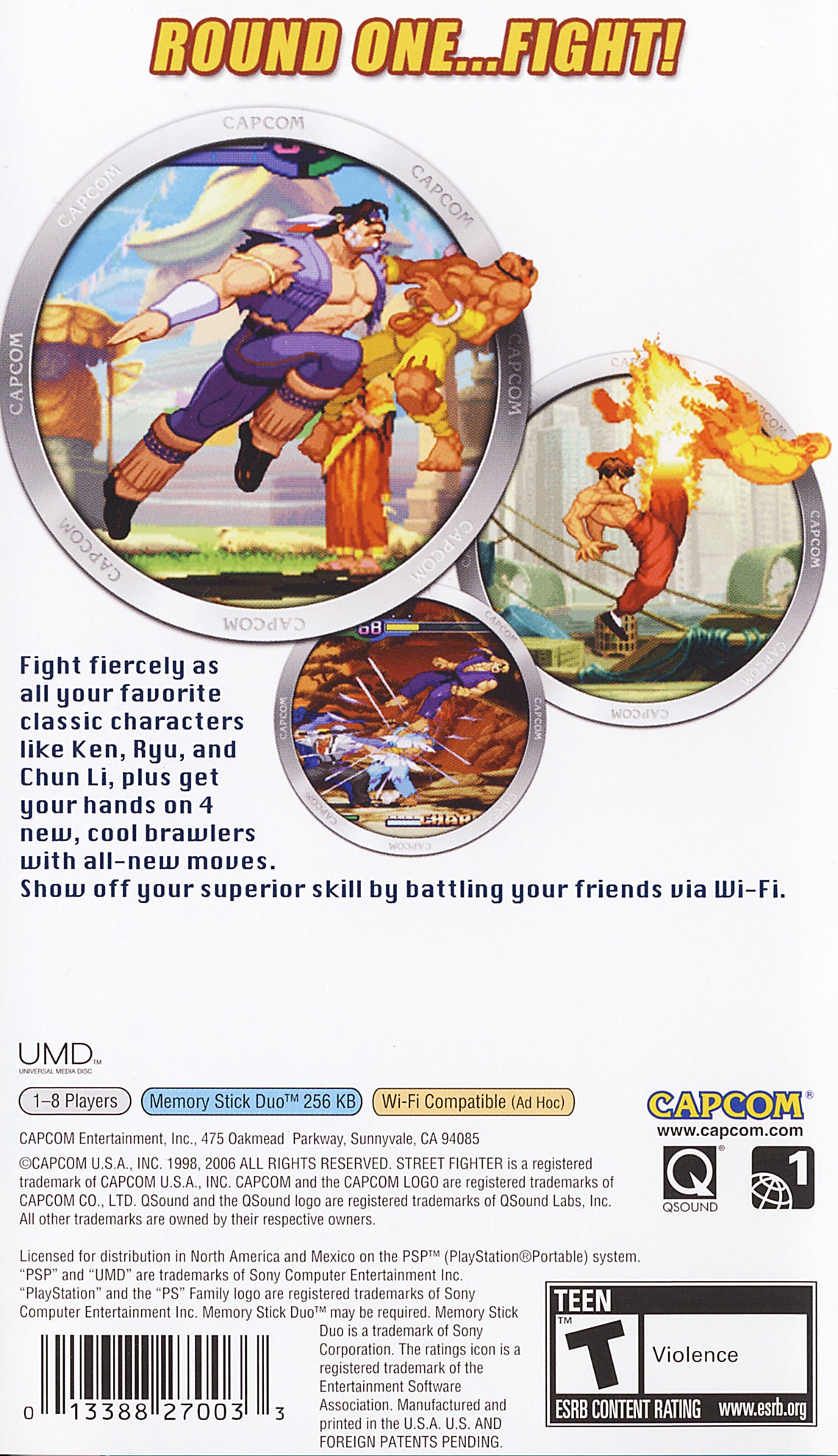 Street Fighter Alpha 3 Max - PSP