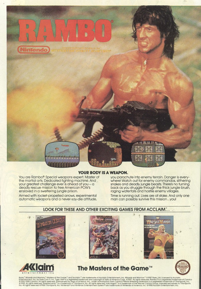 Rambo - NES - Retro Island Gaming