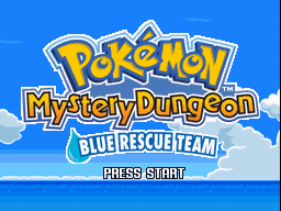 Pokemon Mystery Dungeon Blue Rescue Team - Nintendo DS