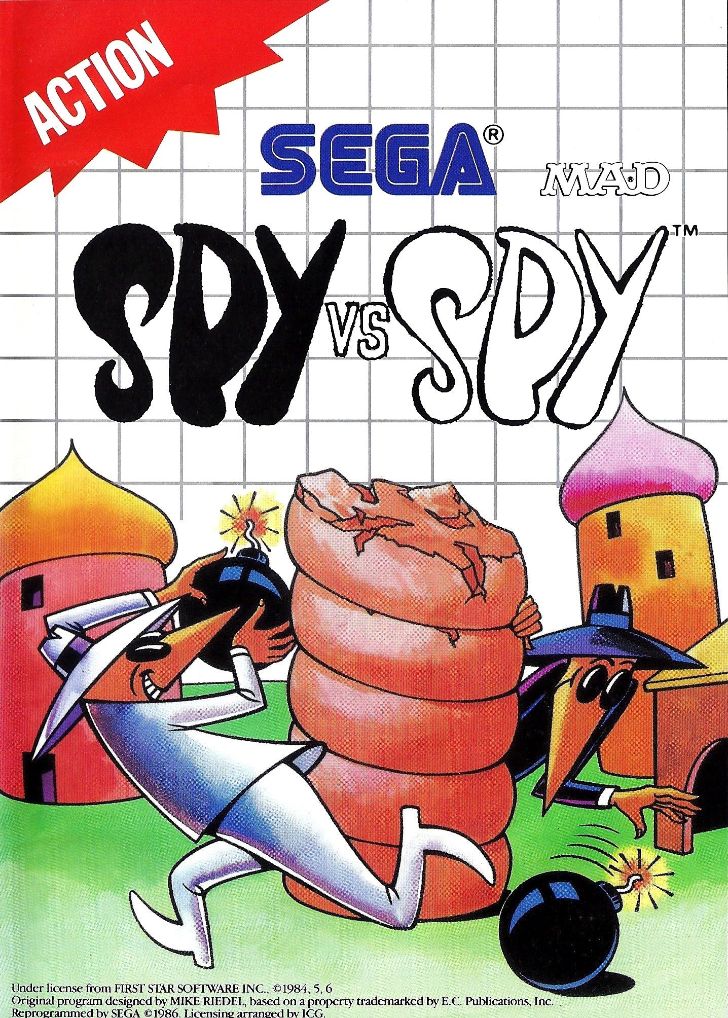 Spy vs. Spy - Sega Master System