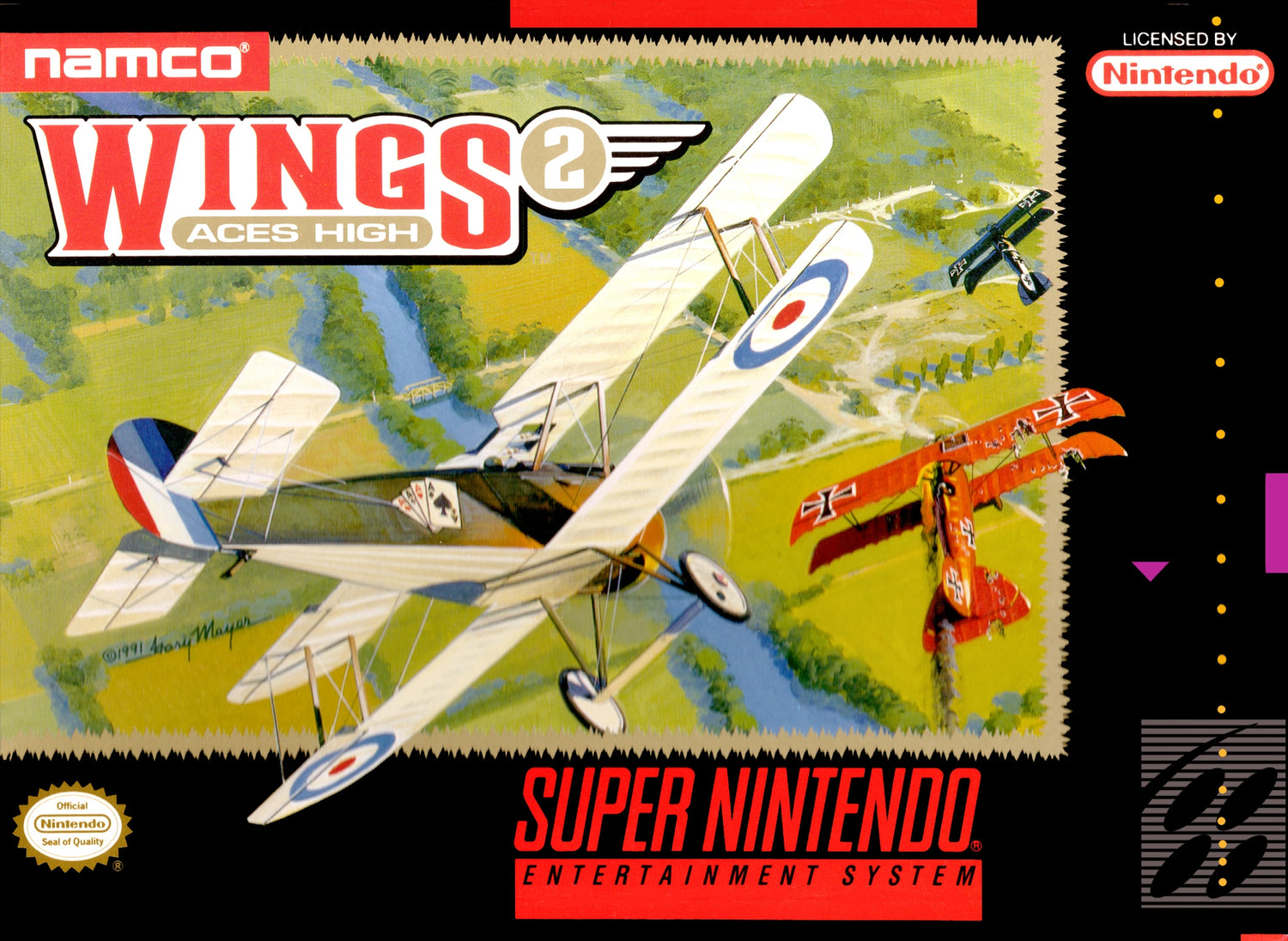 Wings 2 Aces High - Super Nintendo
