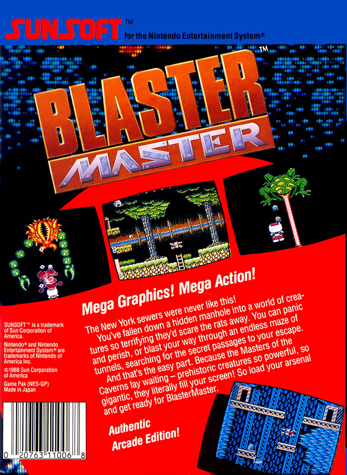 Blaster Master - NES - Retro Island Gaming