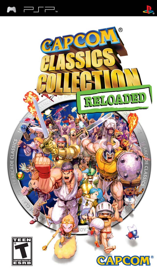 Capcom Classics Collection Reloaded - PSP - Retro Island Gaming