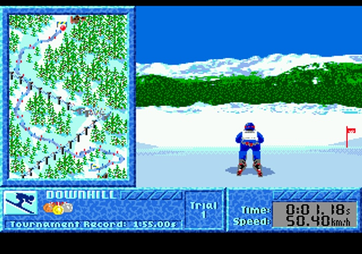 Winter Challenge - Sega Genesis - Retro Island Gaming