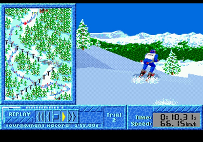 Winter Challenge - Sega Genesis - Retro Island Gaming