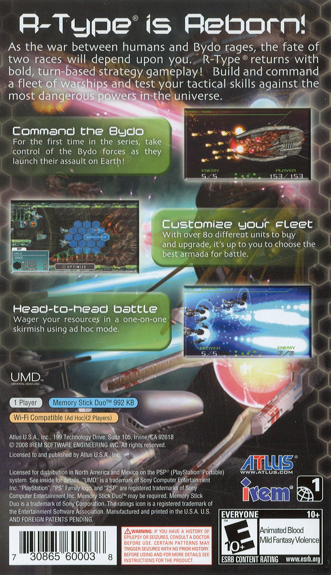 R-Type Command - PSP