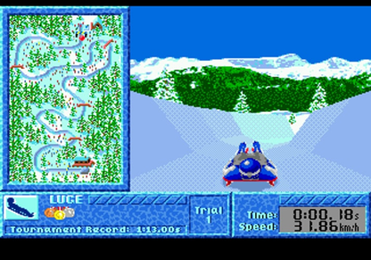 Winter Challenge - Sega Genesis - Retro Island Gaming