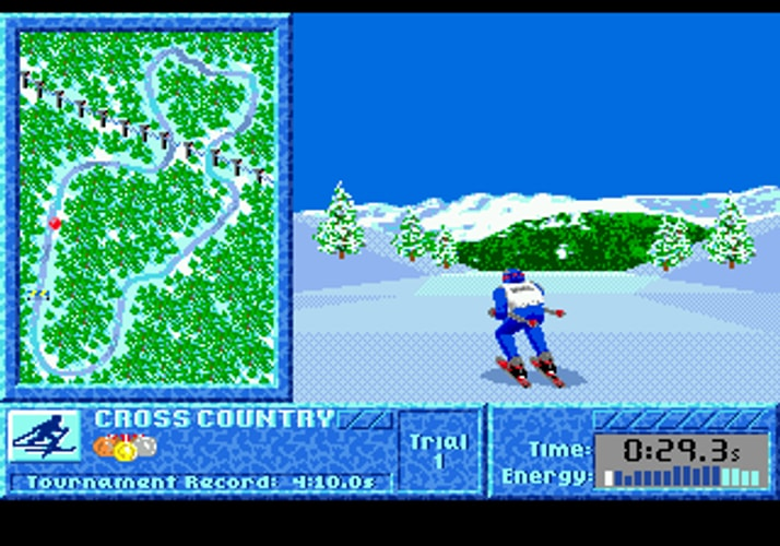 Winter Challenge - Sega Genesis - Retro Island Gaming