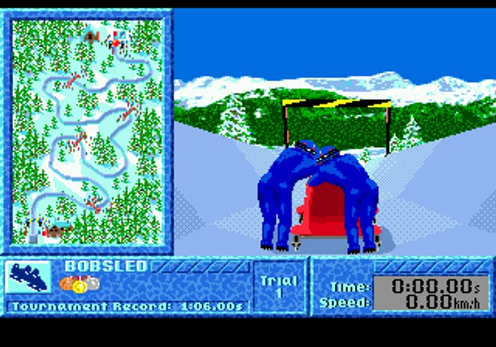 Winter Challenge - Sega Genesis - Retro Island Gaming
