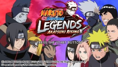 Naruto Shippuden Legends: Akatsuki Rising - PSP - Retro Island Gaming